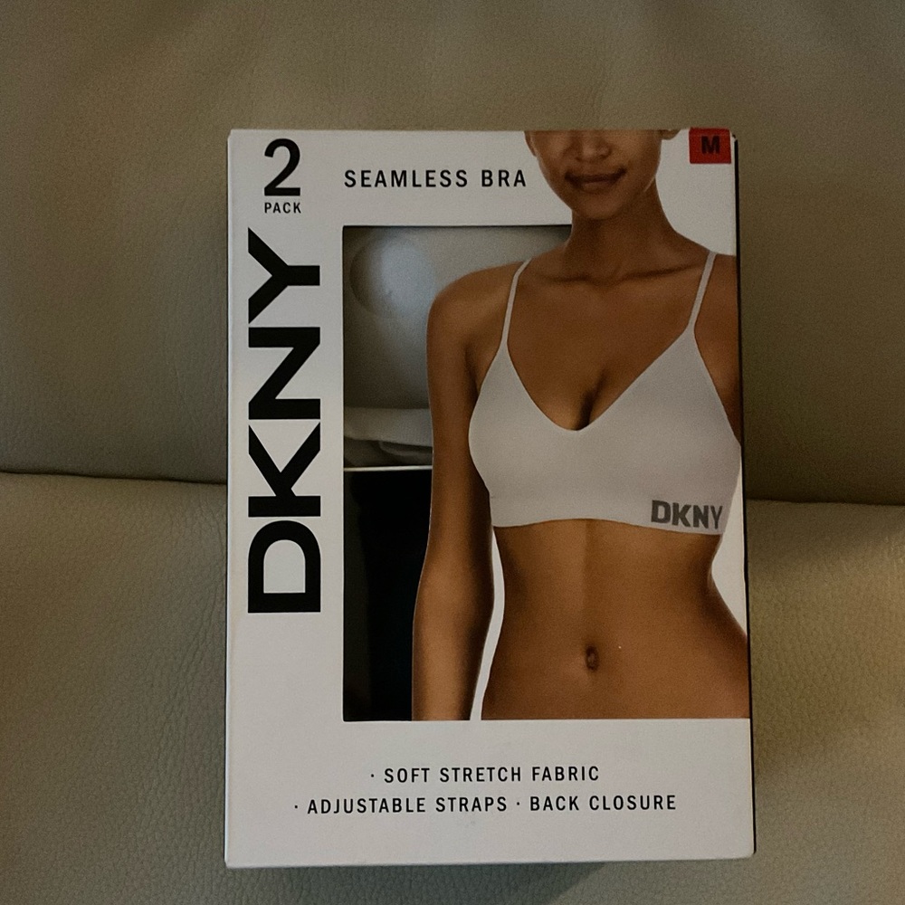 2Pack DKNY Ladies Seamless Bra - Picture 5 of 12